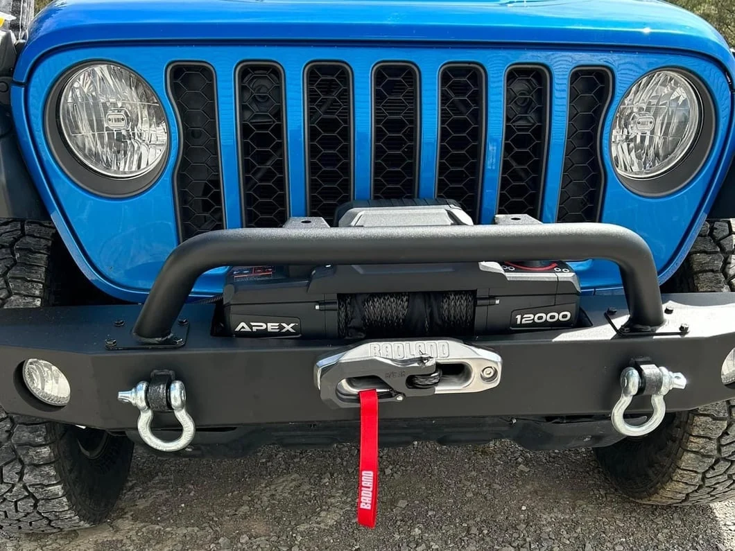 Jeep Licensed by RedRock Trekker Front Bumper with Jeep Logo (20-25 Jeep Gladiator JT) - Image 18