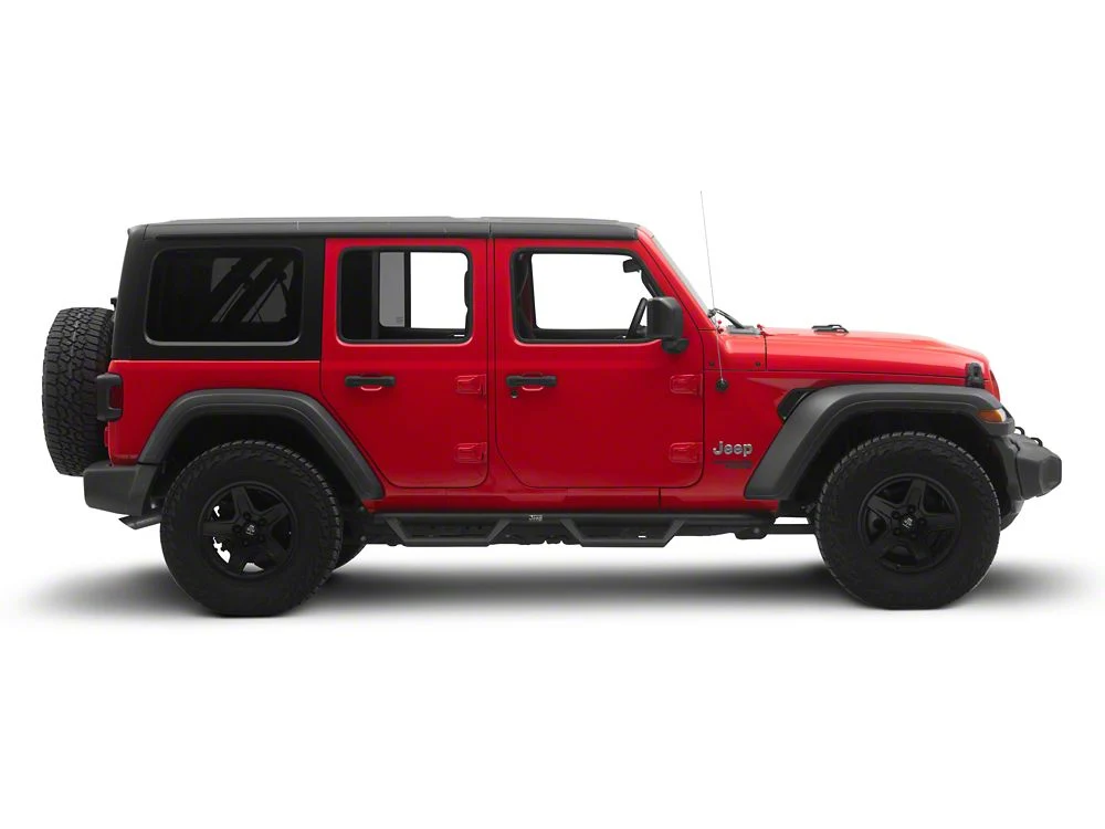 Jeep Licensed by RedRock Tubular Drop Side Step Bars (18-26 Jeep Wrangler JL 4-Door) - Image 12