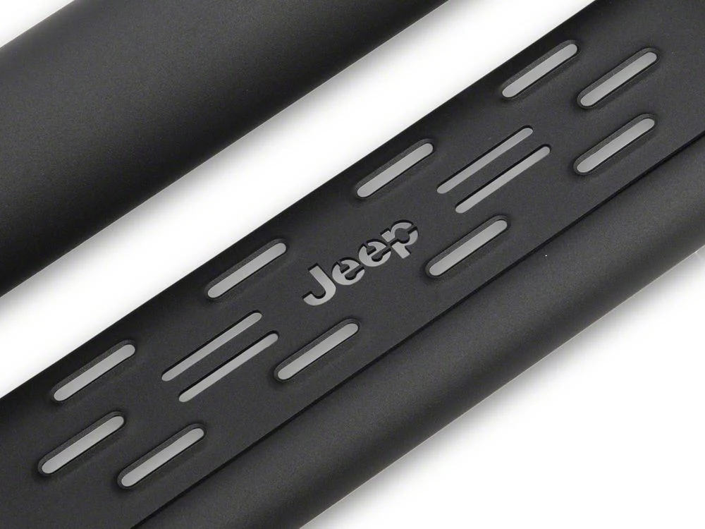 Jeep Licensed by RedRock Tubular Drop Side Step Bars; Fine Textured Black (18-26 Jeep Wrangler JL 4-Door) - Image 6