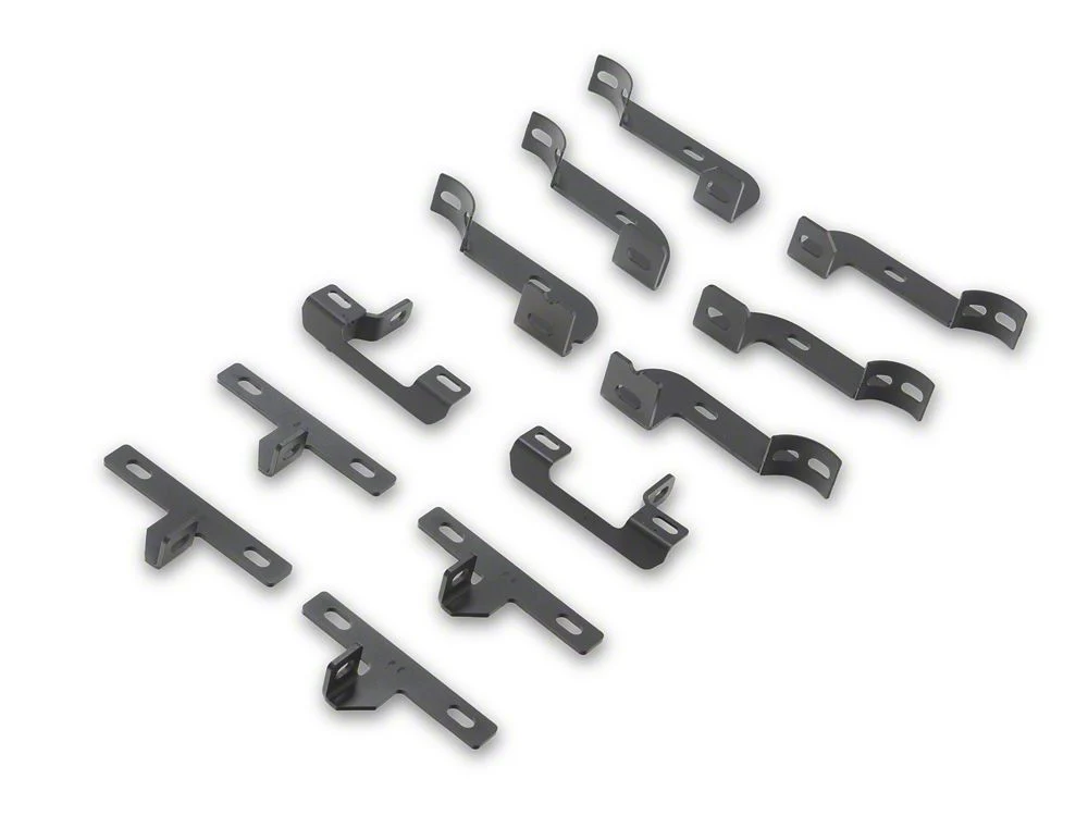 Jeep Licensed by RedRock Tubular Drop Side Step Bars; Fine Textured Black (18-26 Jeep Wrangler JL 4-Door) - Image 8