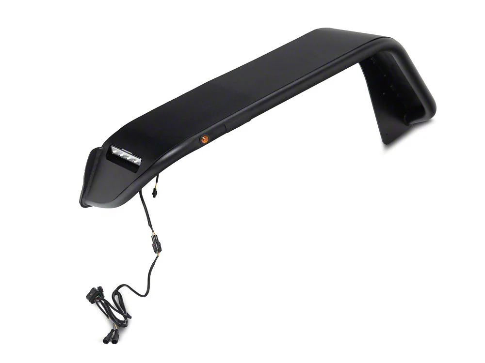 Jeep Licensed by RedRock Tubular Fender Flares with LED DRL and Marker Lights; Front (18-26 Jeep Wrangler JL) - Image 5