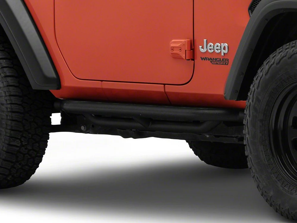Jeep Licensed by RedRock Tubular HD Rock Sliders (18-26 Jeep Wrangler JL 2-Door) - Image 9