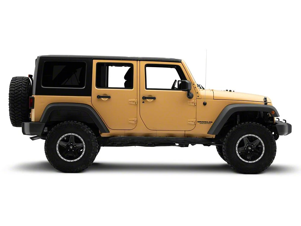 Jeep Licensed by RedRock Unlimited Side Decal; Matte Black (87-18 Jeep Wrangler YJ, TJ & JK) - Image 5