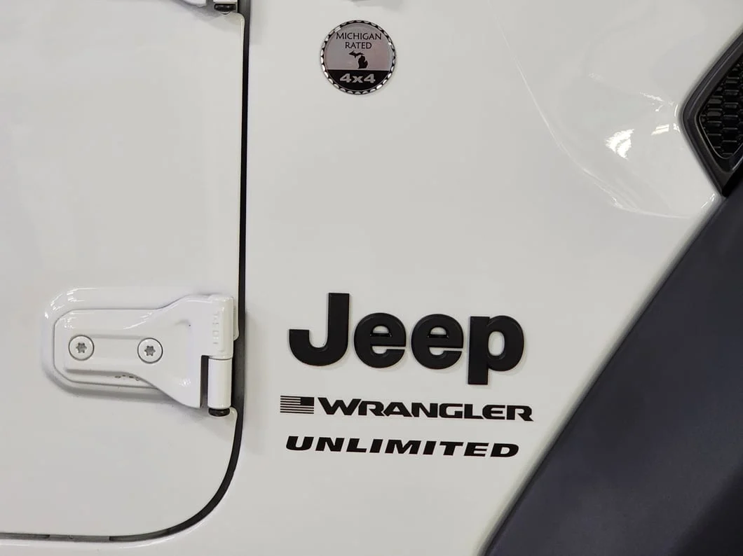 Jeep Licensed by RedRock Unlimited Side Decal; Matte Black (87-18 Jeep Wrangler YJ, TJ & JK) - Image 8