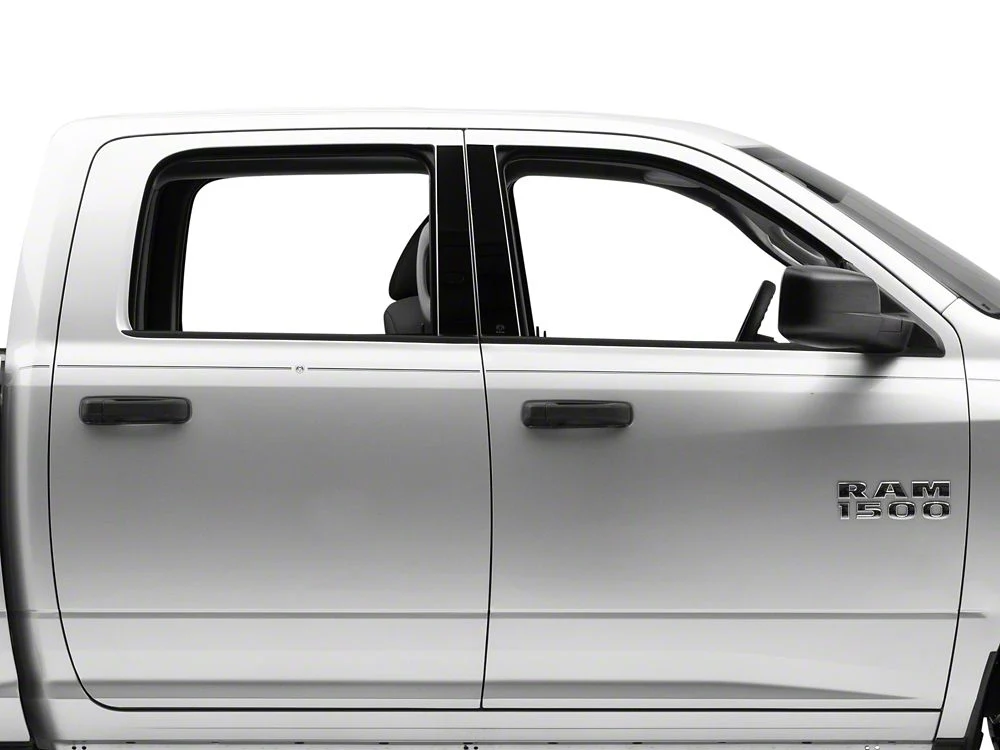 RAM Licensed by RedRock Black Platinum Pillar Posts (09-18 RAM 1500 Quad Cab, Crew Cab) - Image 4