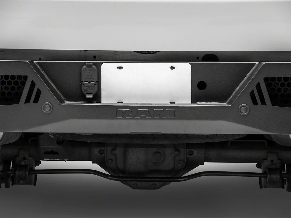 RAM Licensed by RedRock Extreme HD Rear Bumper with RAM Logo; Textured Black (09-18 RAM 1500) - Image 10