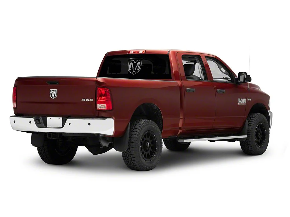 RAM Licensed by RedRock Large RAM Head Logo; Frosted (03-18 RAM 2500) - Image 4
