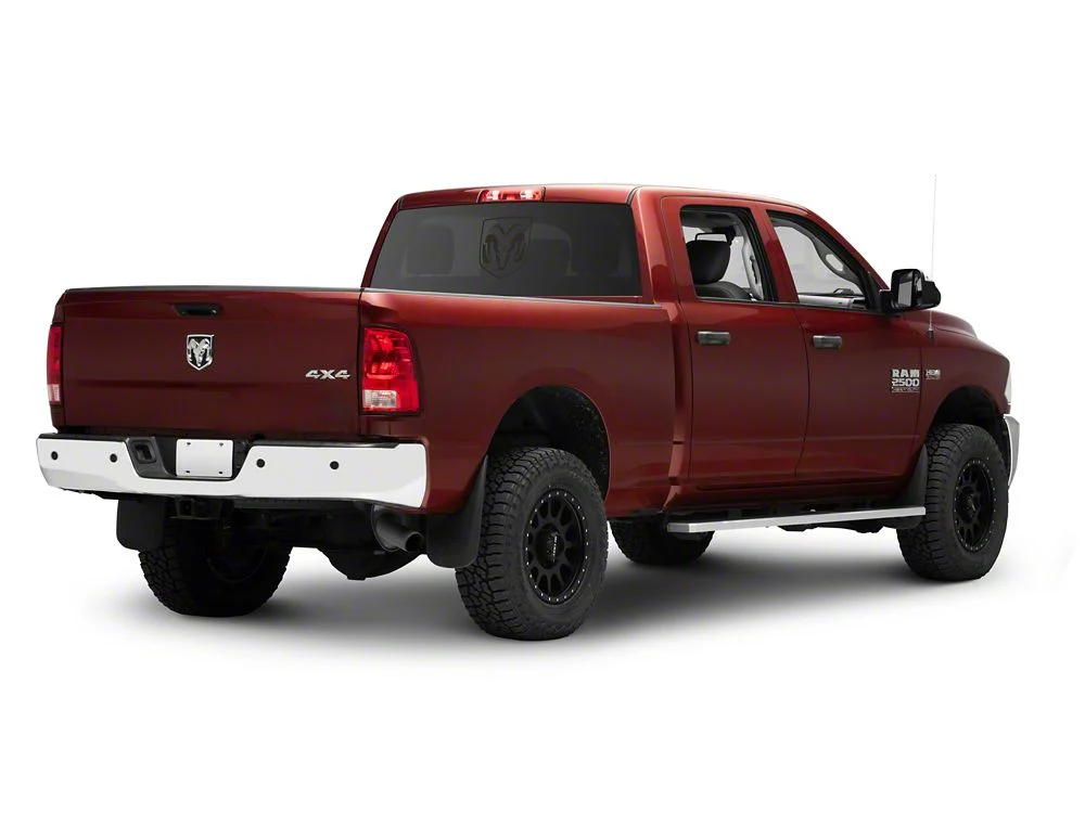 RAM Licensed by RedRock Large RAM Head Logo; Matte Black (03-18 RAM 3500) - Image 4