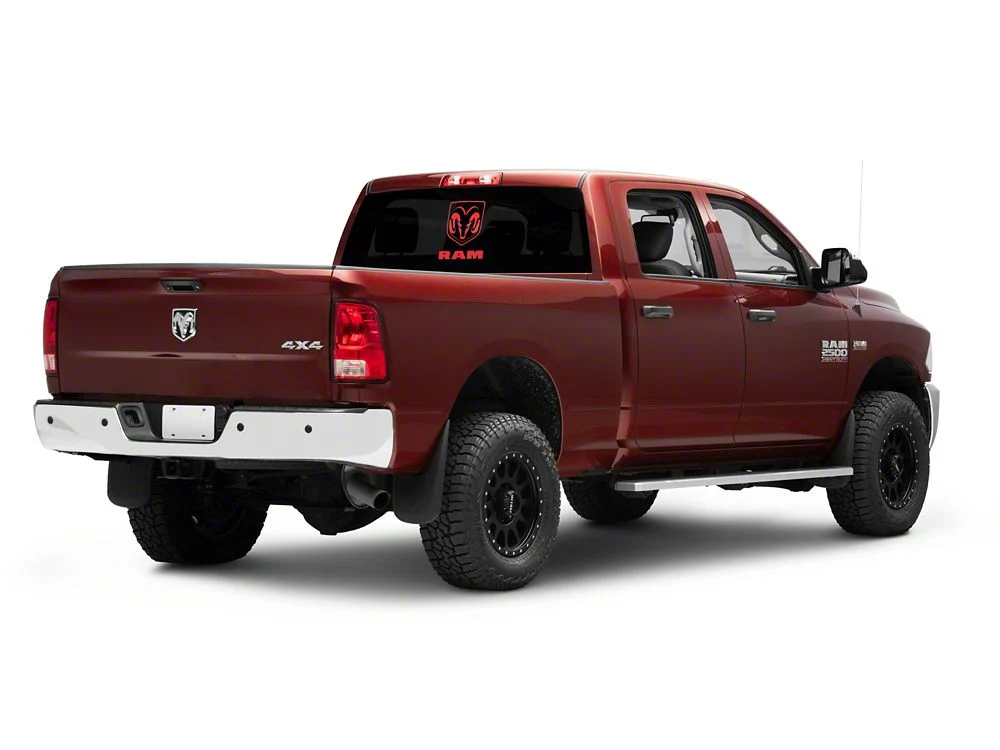 RAM Licensed by RedRock Large RAM Head with Logo; Red (03-18 RAM 3500) - Image 4