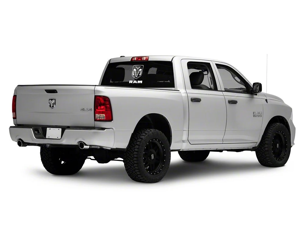 RAM Licensed by RedRock Large RAM Head with Logo; White (02-18 RAM 1500) - Image 4