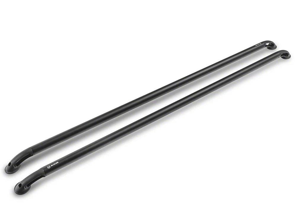 RAM Licensed by RedRock Locker Side Bed Rails; Black (03-18 RAM 3500 w/ 6.4-Foot Box) - Image 3