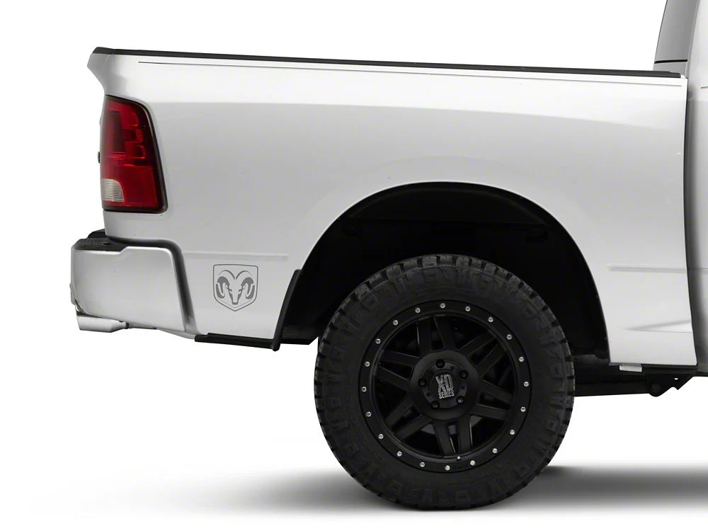 RAM Licensed by RedRock Small RAM Head Logo; Frosted (02-18 RAM 1500) - Image 6