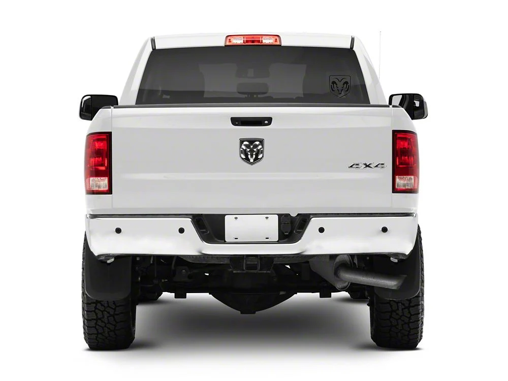 RAM Licensed by RedRock Small RAM Head Logo; Matte Black (03-18 RAM 3500) - Image 9