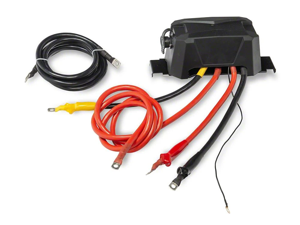 RedRock 12,500 lb. Winch with Synthetic Rope and Dual Control Unit (Universal; Some Adaptation May Be Required) - Image 4