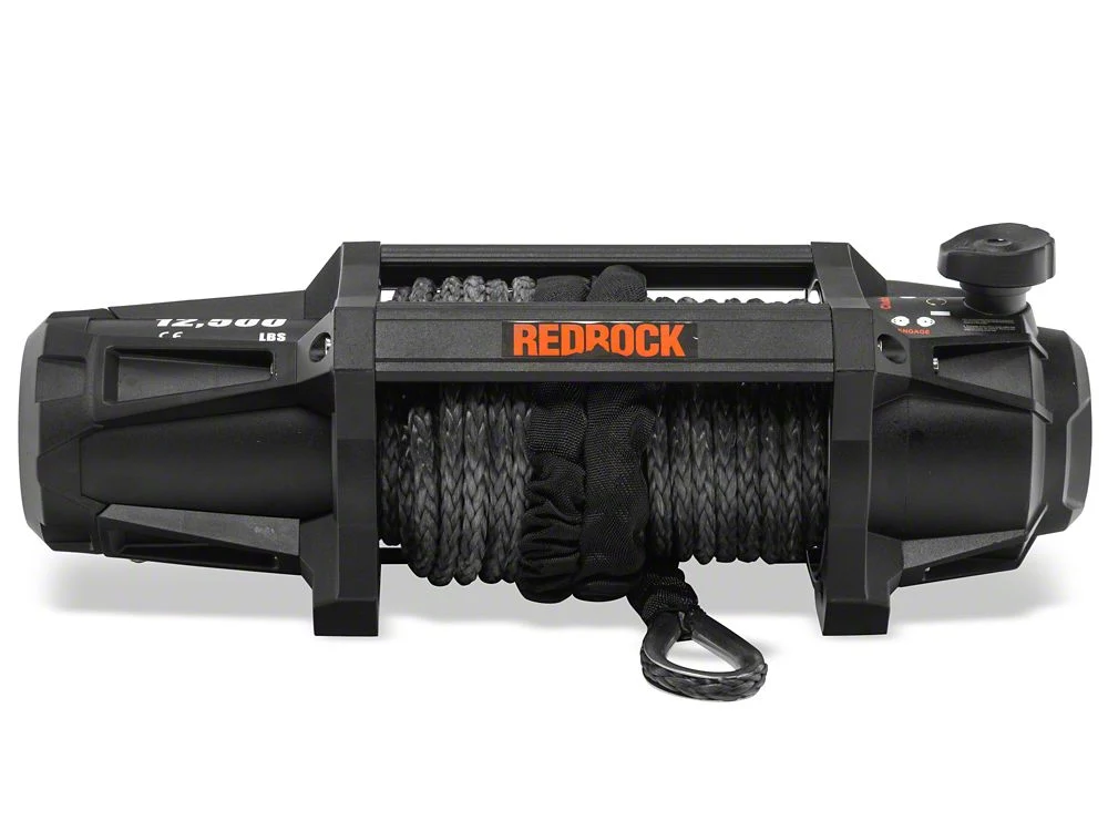 RedRock 12,500 lb. Winch with Synthetic Rope and Dual Control Unit (Universal; Some Adaptation May Be Required) - Image 3