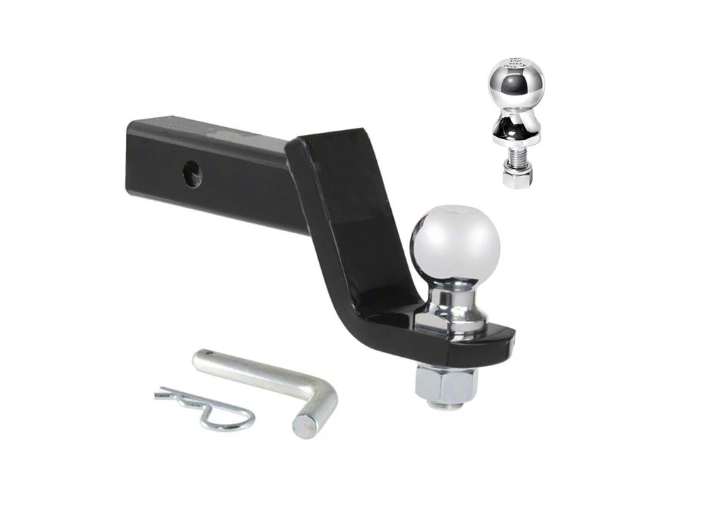 RedRock 2-Inch Receiver Hitch Ball Mount with 2-Inch Ball; 2-Inch Drop (Universal; Some Adaptation May Be Required) - Image 6