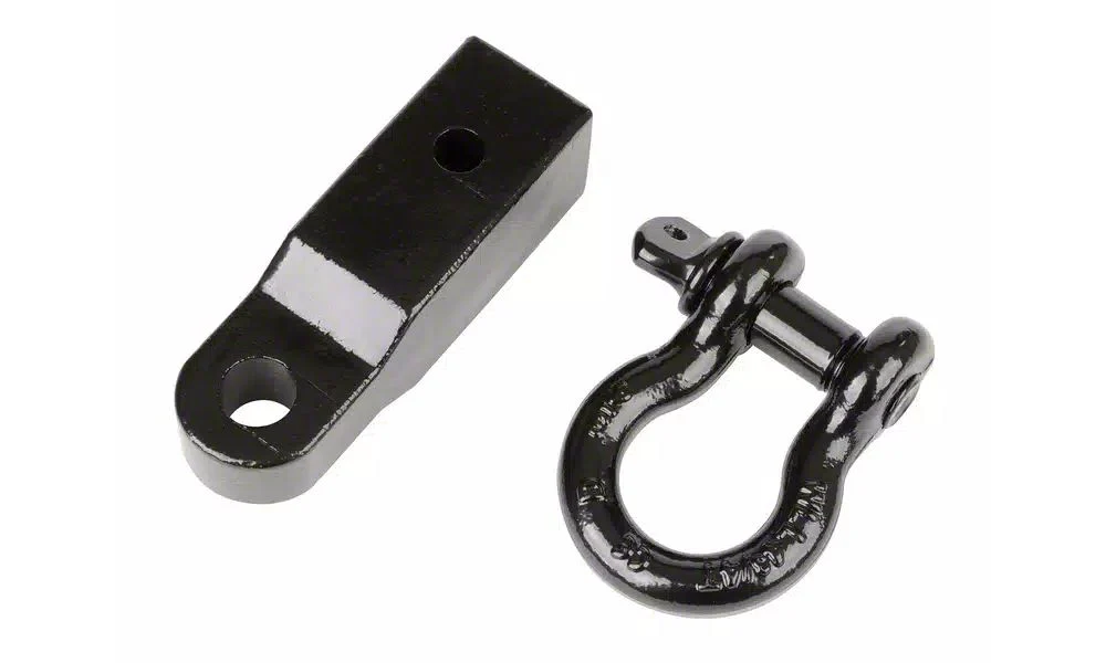 RedRock 2-Inch Receiver Hitch D-Ring Shackle Assembly (Universal; Some Adaptation May Be Required) - Image 3