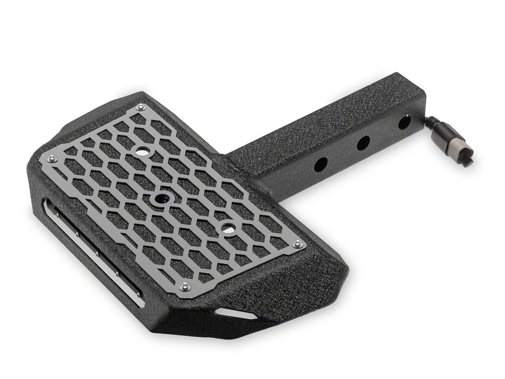 RedRock 2-Inch Receiver Hitch Step with LED Lighting (Universal; Some Adaptation May Be Required) - Image 2