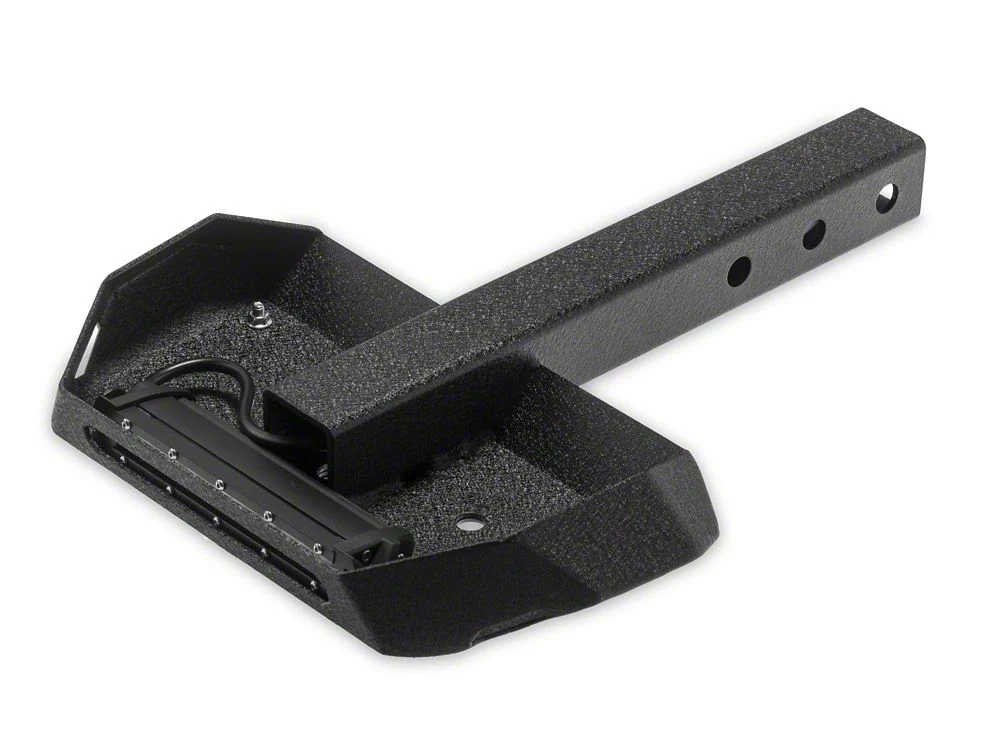 RedRock 2-Inch Receiver Hitch Step with LED Lighting (Universal; Some Adaptation May Be Required) - Image 3