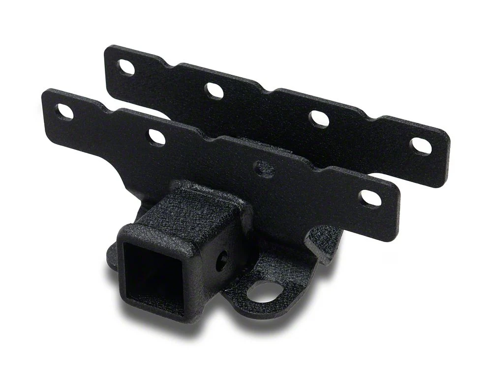 RedRock 2-Inch Receiver Hitch with Rubber Hitch Cover (07-25 Jeep Wrangler JK & JL) - Image 2