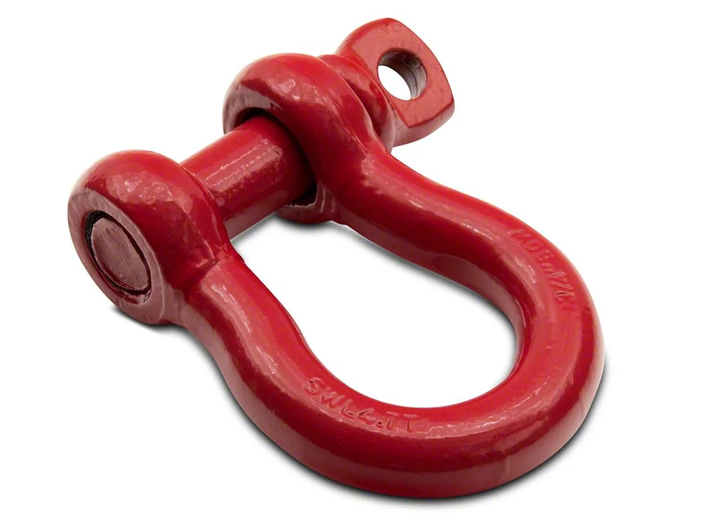 RedRock 3/4-Inch D-Ring; Dark Red - Image 2