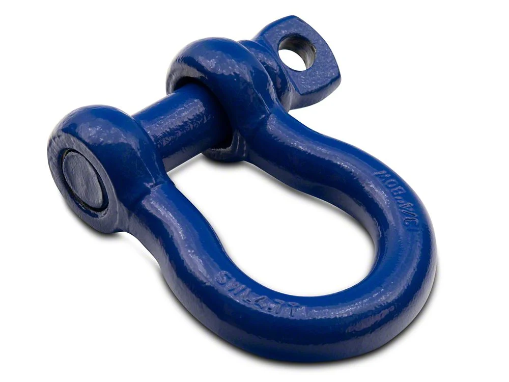 RedRock 3/4-Inch D-Ring; Navy Blue - Image 2