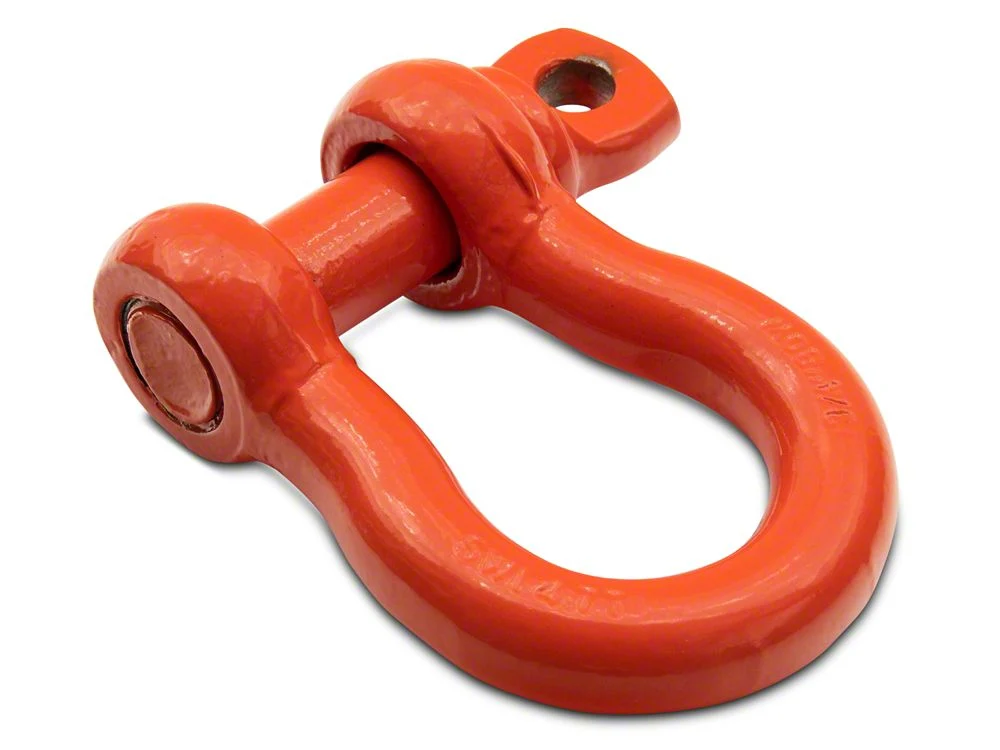 RedRock 3/4-Inch D-Ring; Orange - Image 2