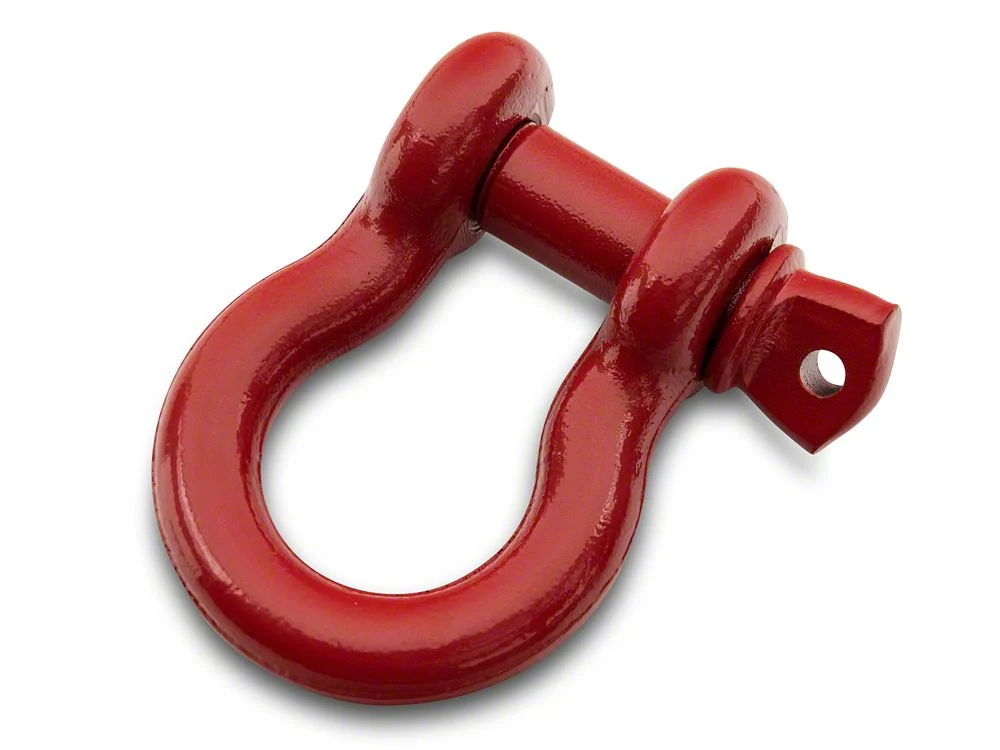 RedRock 3/4-Inch D-Ring; Red - Image 3
