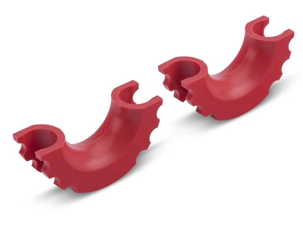 RedRock 3/4-Inch D-Ring Shackle Isolators; Red - Image 3