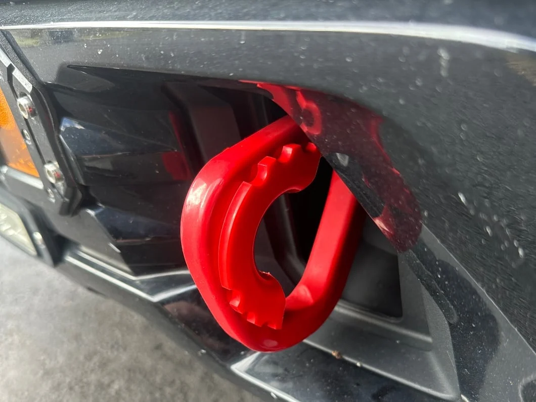 RedRock 3/4-Inch D-Ring Shackle Isolators; Red - Image 10