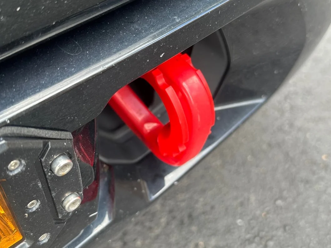 RedRock 3/4-Inch D-Ring Shackle Isolators; Red - Image 8