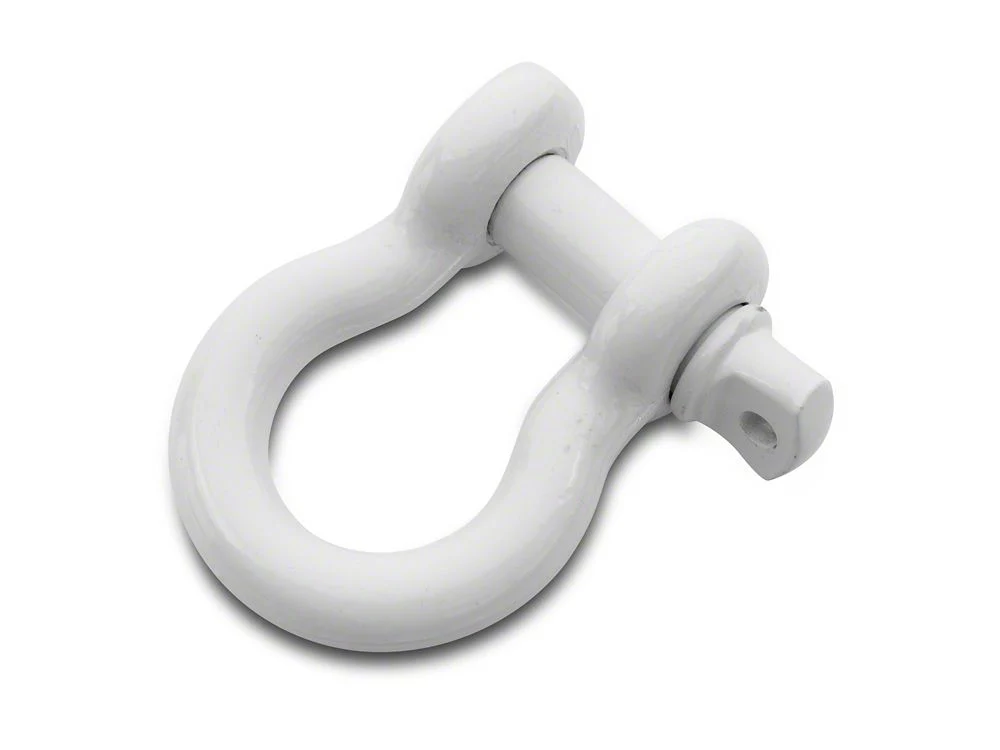 RedRock 3/4-Inch D-Ring Shackle; White - Image 3
