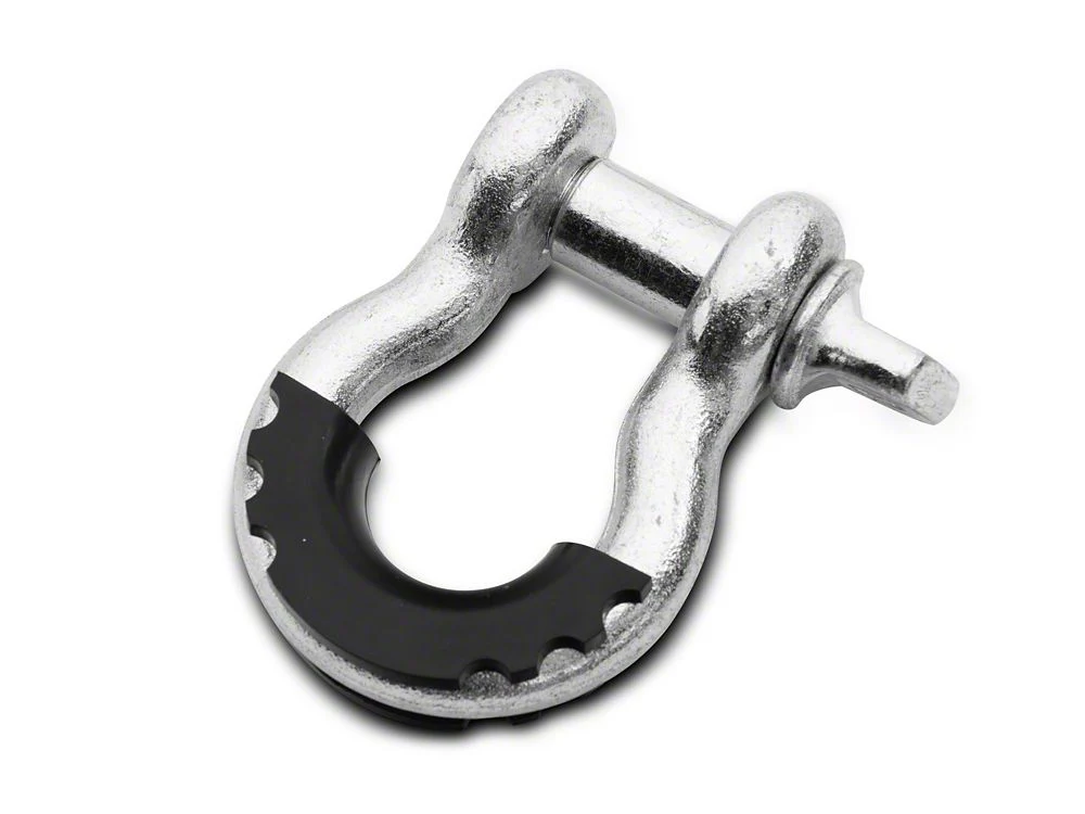 RedRock 3/4-Inch D-Ring Shackle with Isolator; Natural - Image 3