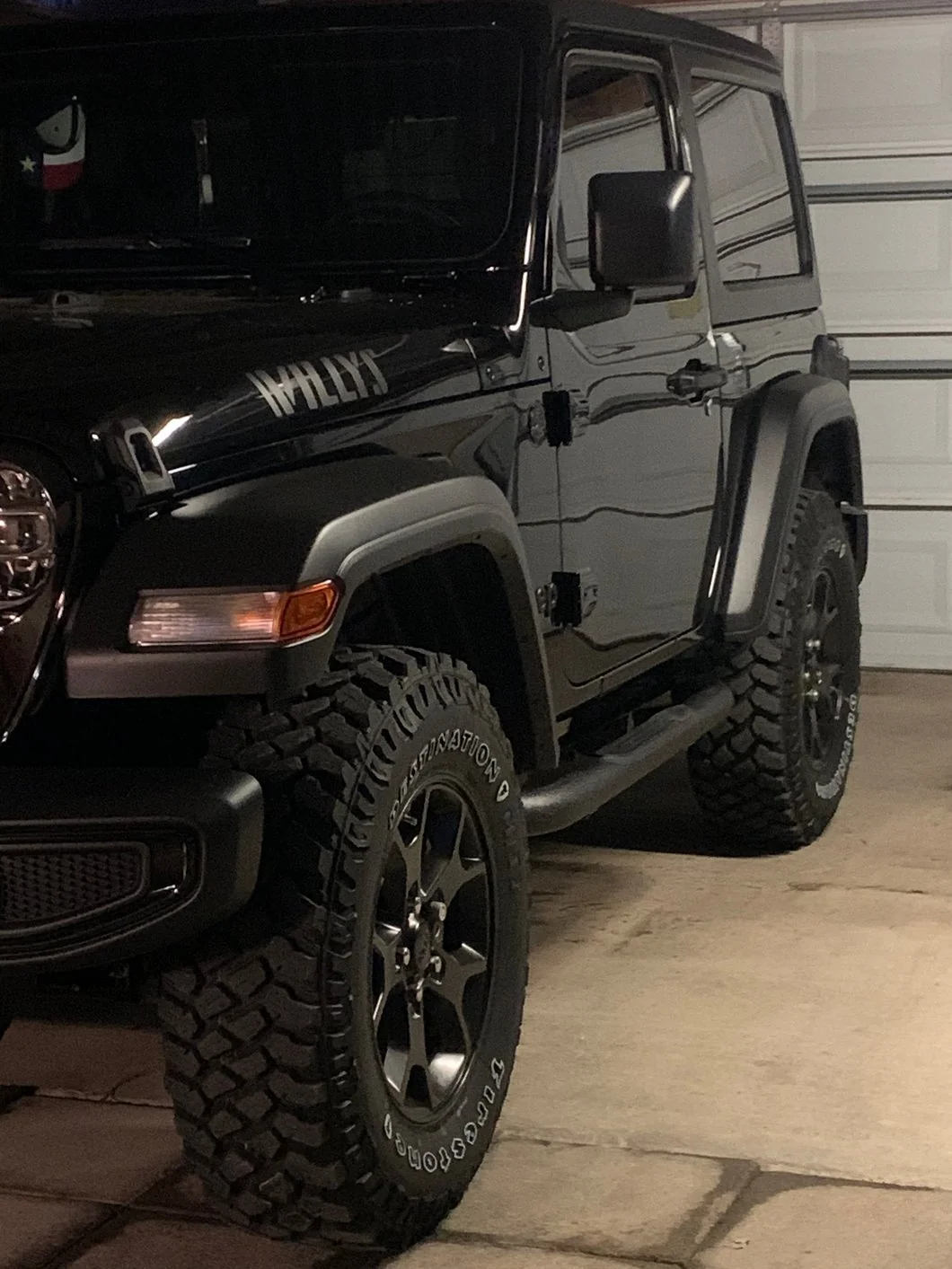 RedRock 3-Inch Round Curved Side Step Bars; Textured Black (18-25 Jeep Wrangler JL 2-Door) - Image 14