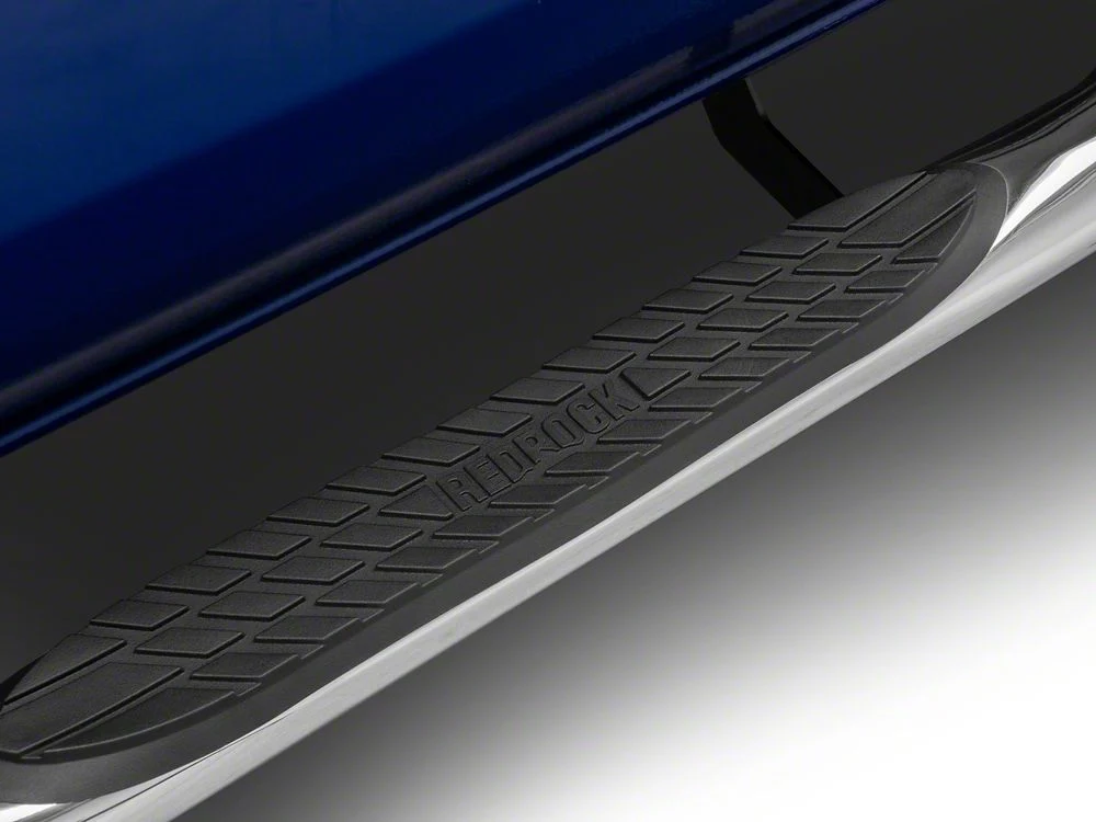 RedRock 3-Inch Side Step Bars; 304 Stainless Steel (24-25 Tacoma Double Cab) - Image 6
