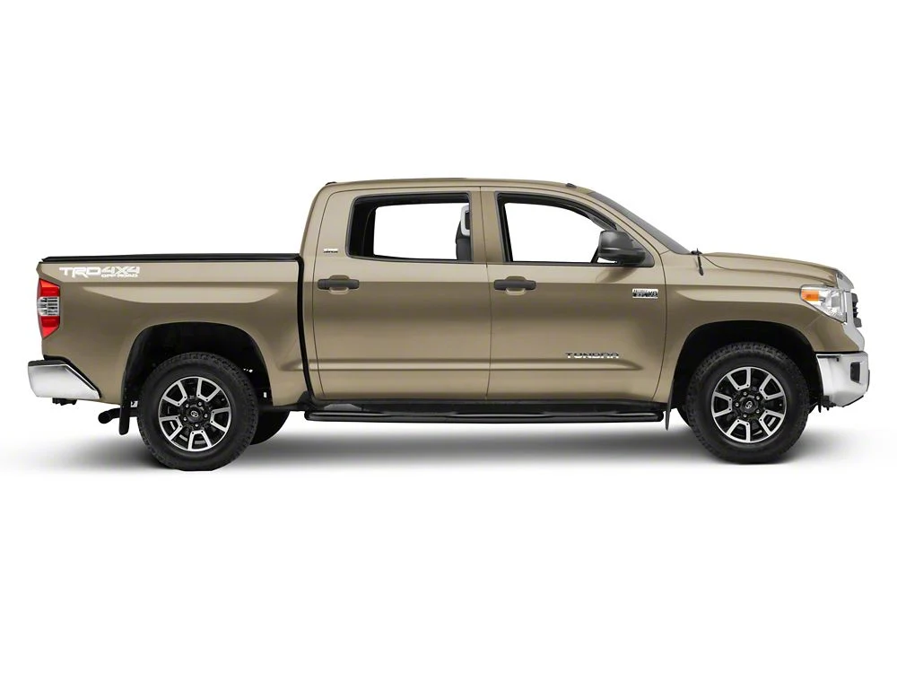 RedRock 3-Inch Side Step Bars; Black (07-21 Tundra CrewMax) - Image 4