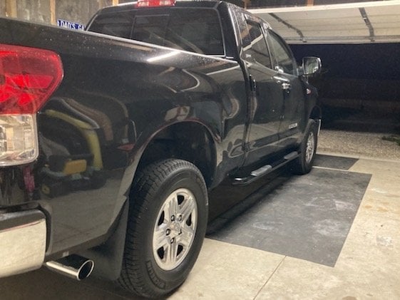 RedRock 3-Inch Side Step Bars; Black (07-21 Tundra Double Cab) - Image 11