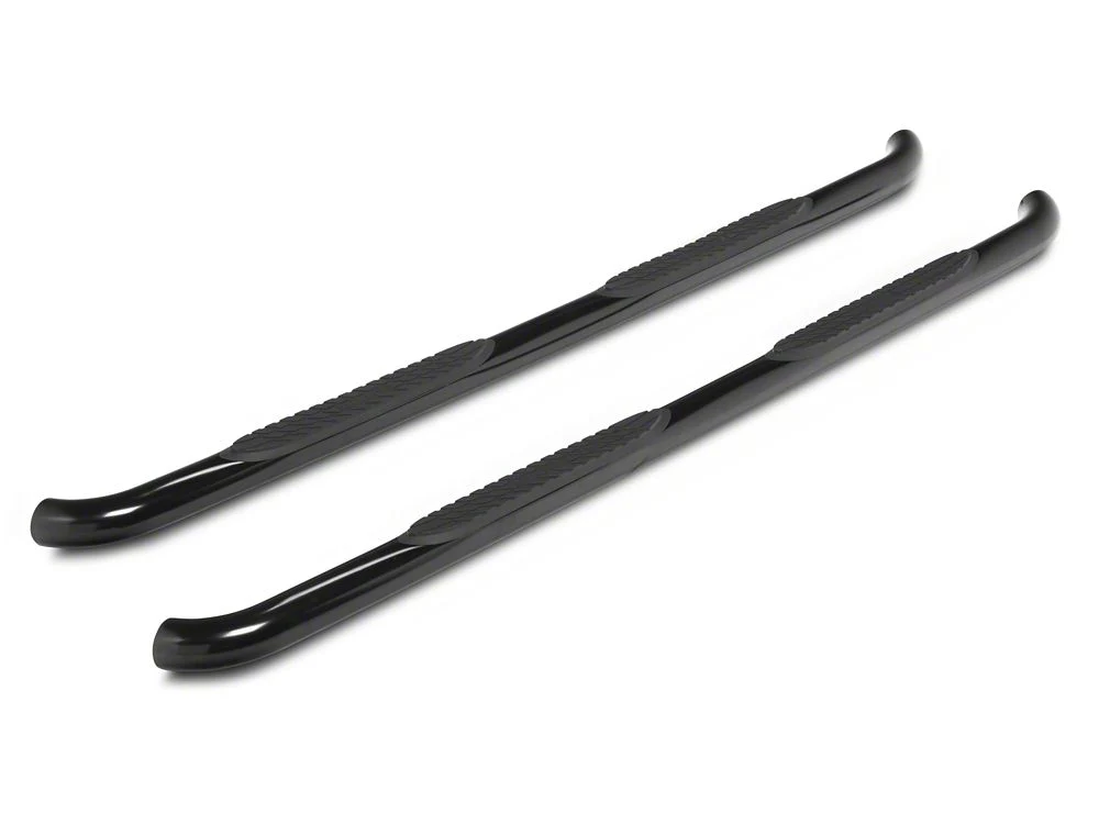 RedRock 3-Inch Side Step Bars; Black (17-25 F-250 Super Duty SuperCab)