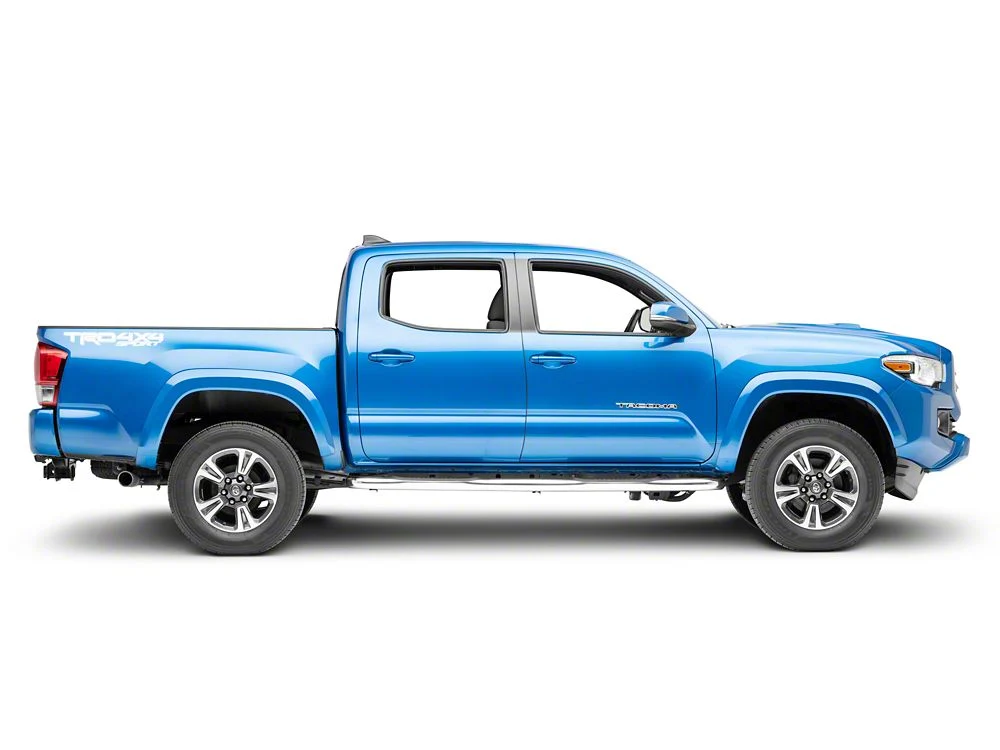 RedRock 3-Inch Side Step Bars; Stainless Steel (05-23 Tacoma Double Cab) - Image 5