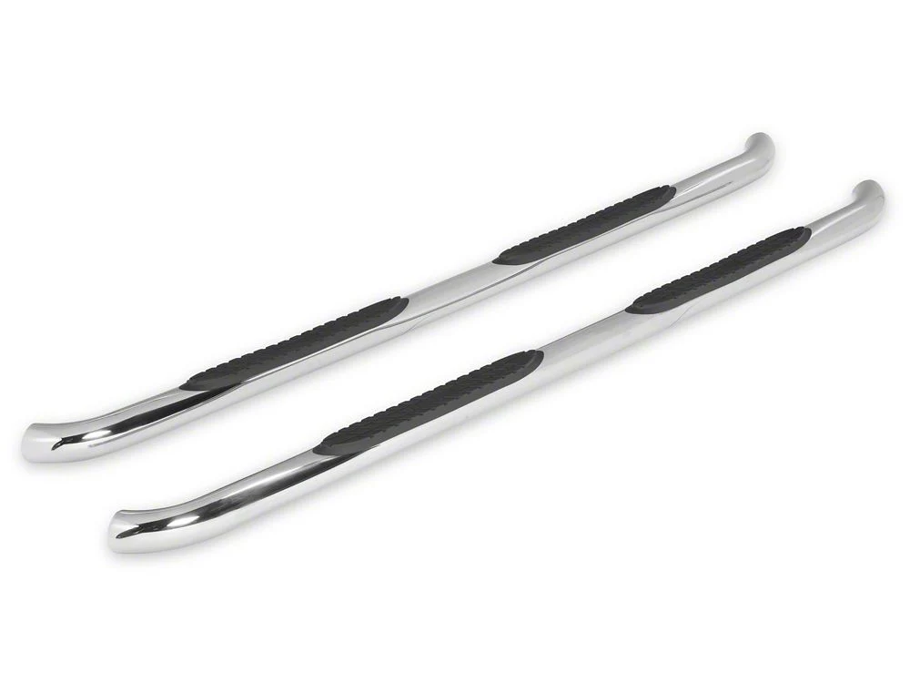RedRock 3-Inch Side Step Bars; Stainless Steel (15-25 F-150 SuperCab) - Image 2