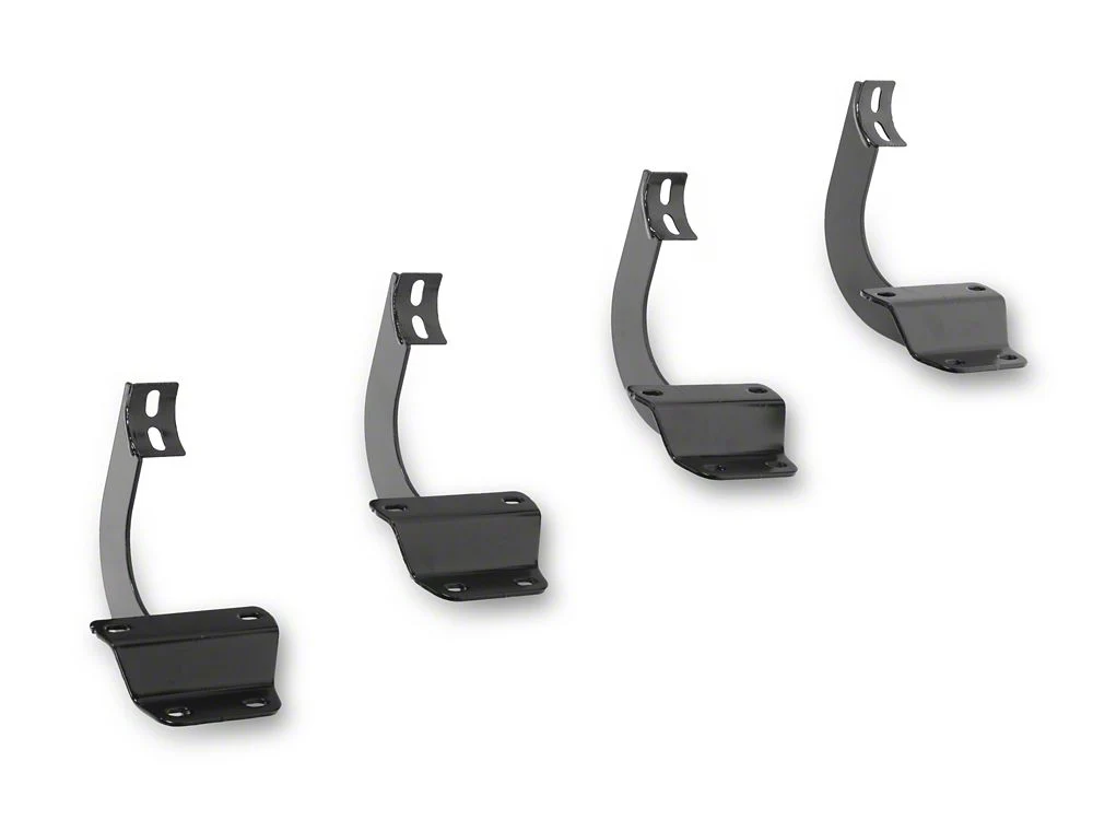 RedRock 3-Inch Side Step Bars; Stainless Steel (17-25 F-250 Super Duty SuperCab) - Image 5