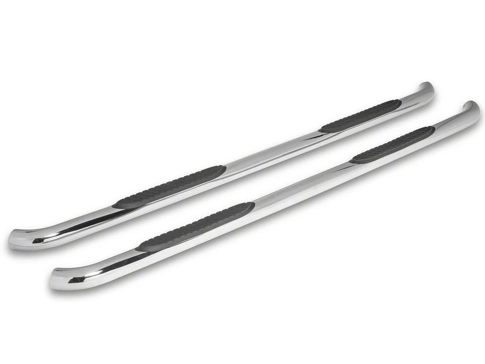 RedRock 3-Inch Side Step Bars; Stainless Steel (17-25 F-250 Super Duty SuperCrew) - Image 2