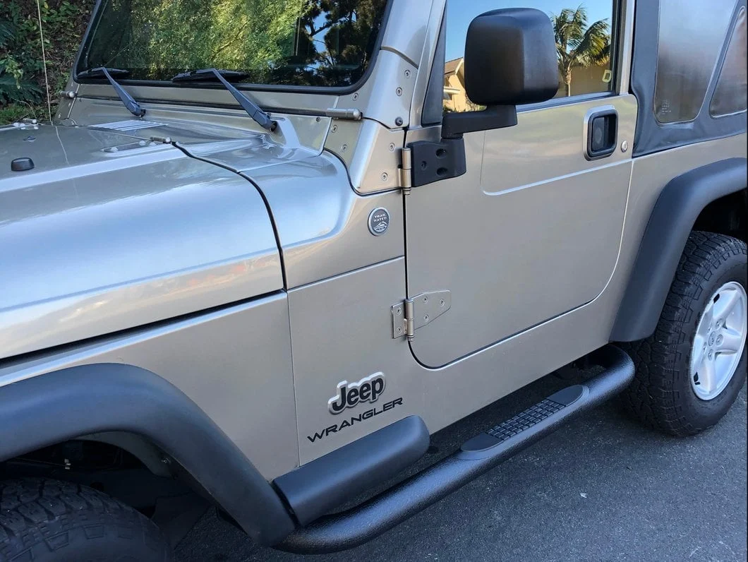 RedRock 3-Inch Side Step Bars; Textured Black (04-06 Jeep Wrangler TJ Unlimited) - Image 18