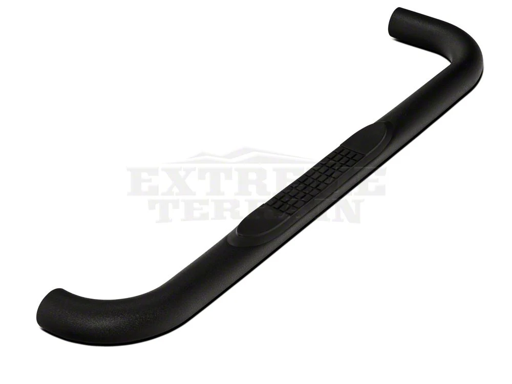RedRock 3-Inch Side Step Bars; Textured Black (04-06 Jeep Wrangler TJ Unlimited) - Image 8