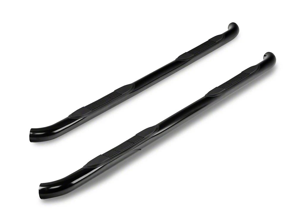 RedRock 3-Inch Side Steps; Black (21-25 Yukon)