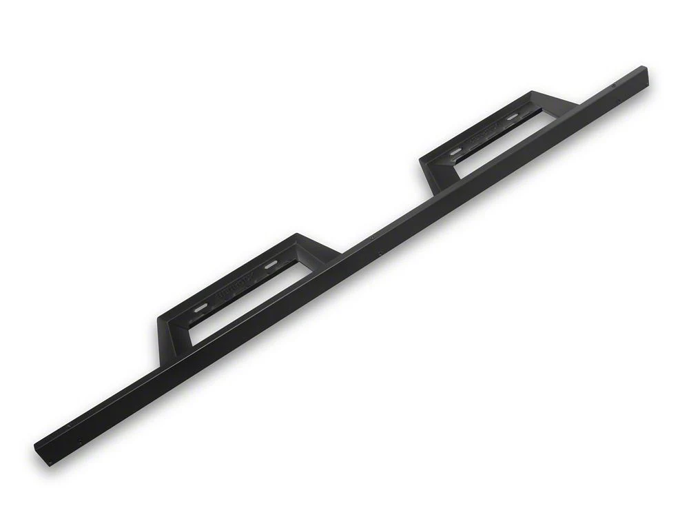 RedRock 4-Inch Drop TC1 Running Boards; Textured Black (10-24 RAM 2500 Crew Cab) - Image 4
