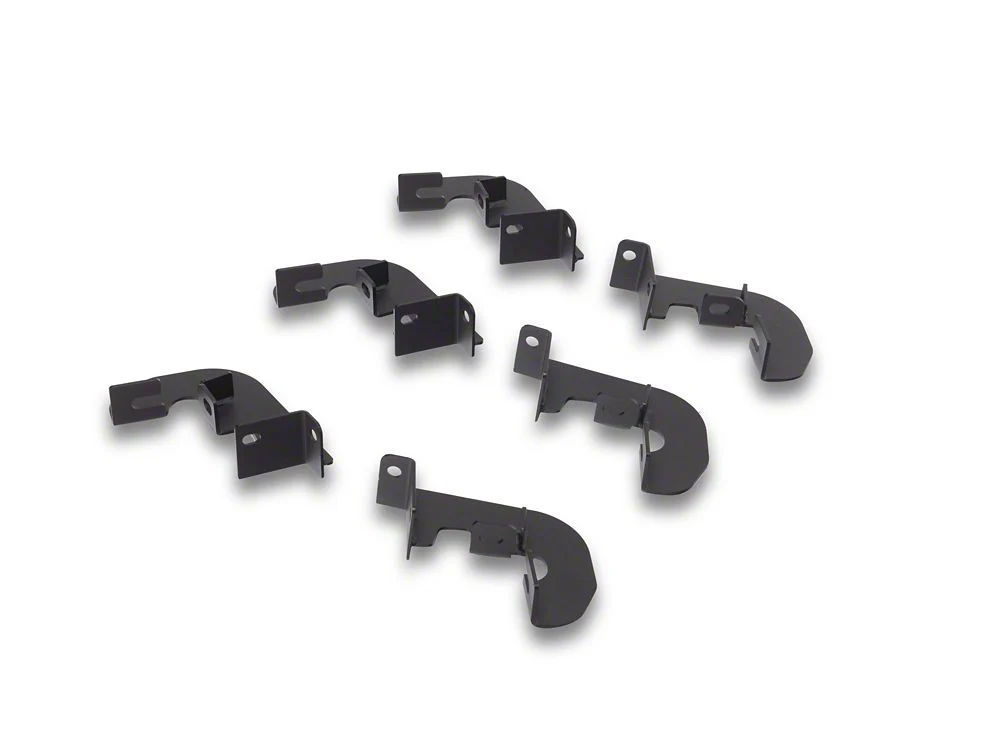 RedRock 4-Inch Drop TC1 Running Boards; Textured Black (15-22 Colorado Crew Cab) - Image 6