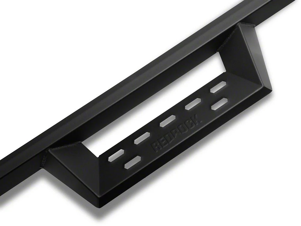 RedRock 4-Inch Drop TC1 Running Boards; Textured Black (17-25 F-350 Super Duty SuperCrew) - Image 5