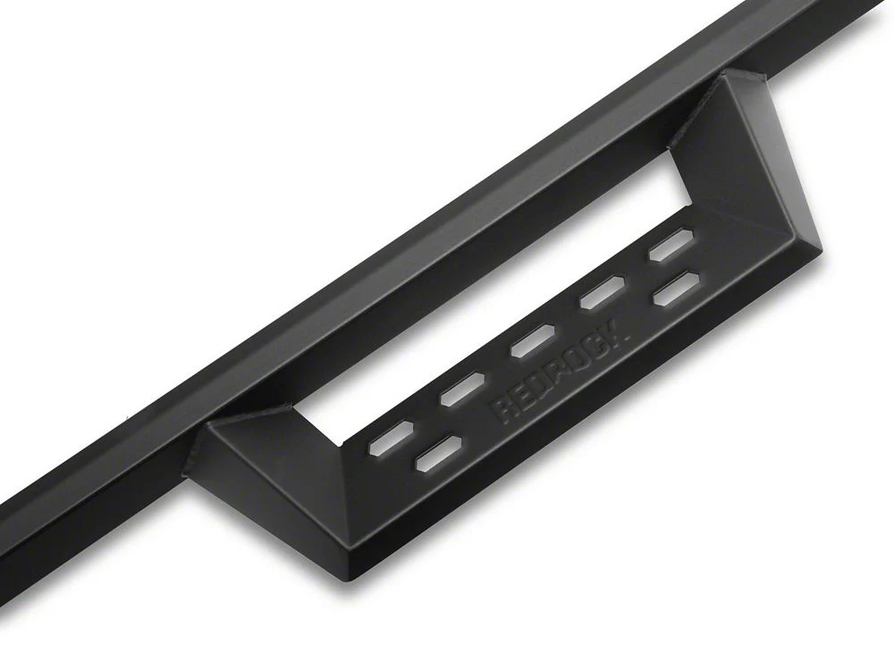 RedRock 4-Inch Drop TC1 Running Boards; Textured Black (18-25 Jeep Wrangler JL 4-Door) - Image 5