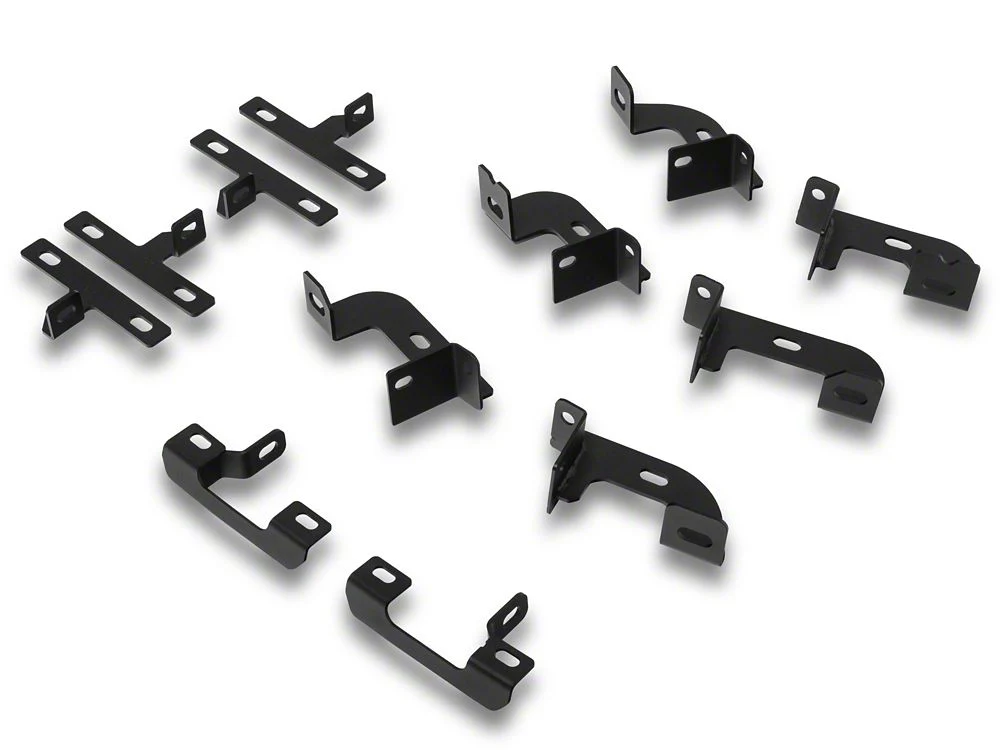RedRock 4-Inch Drop TC1 Running Boards; Textured Black (18-25 Jeep Wrangler JL 4-Door) - Image 7